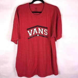 Vans Graphic T-shirt in Light Red